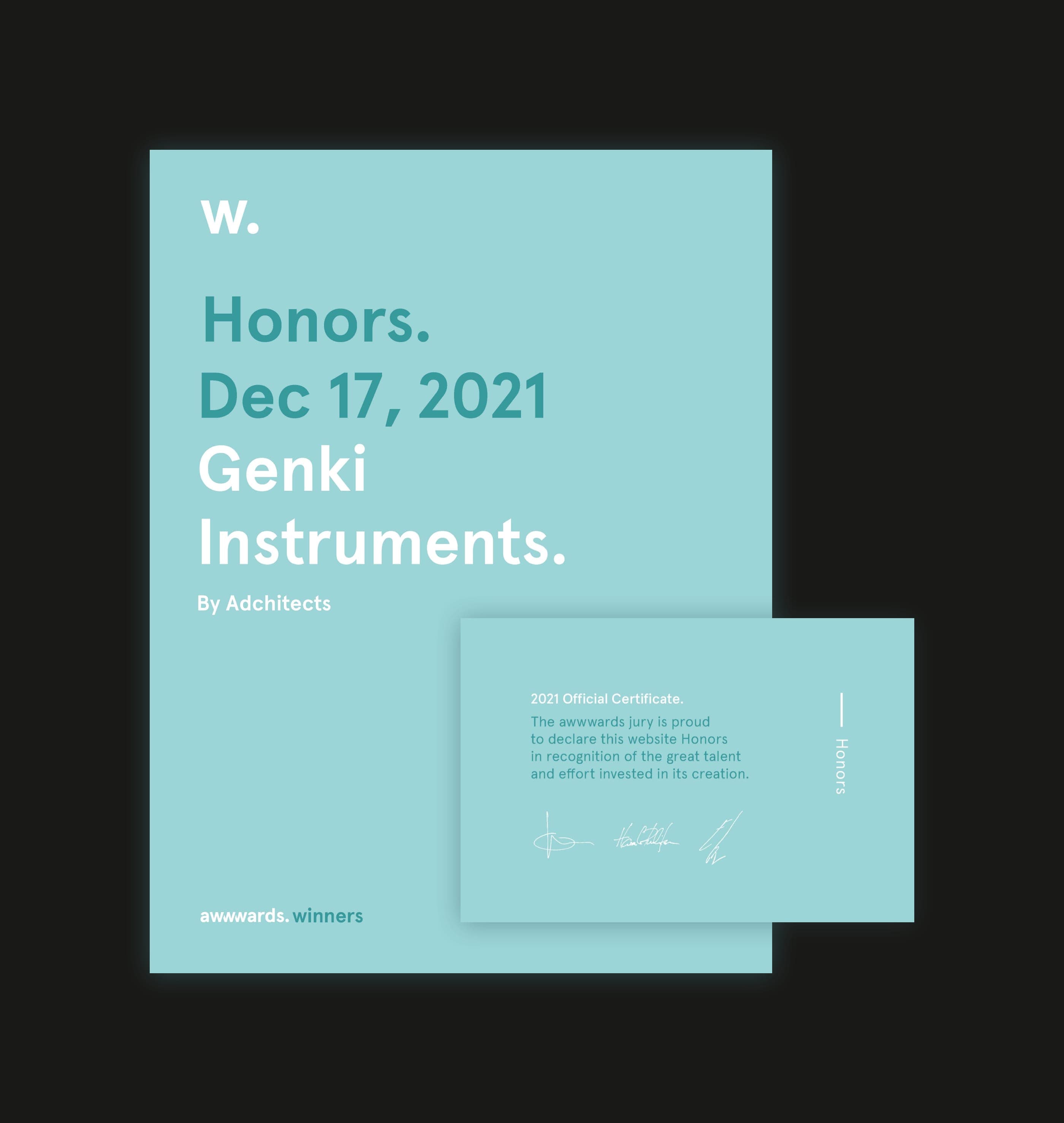 Multiple awards