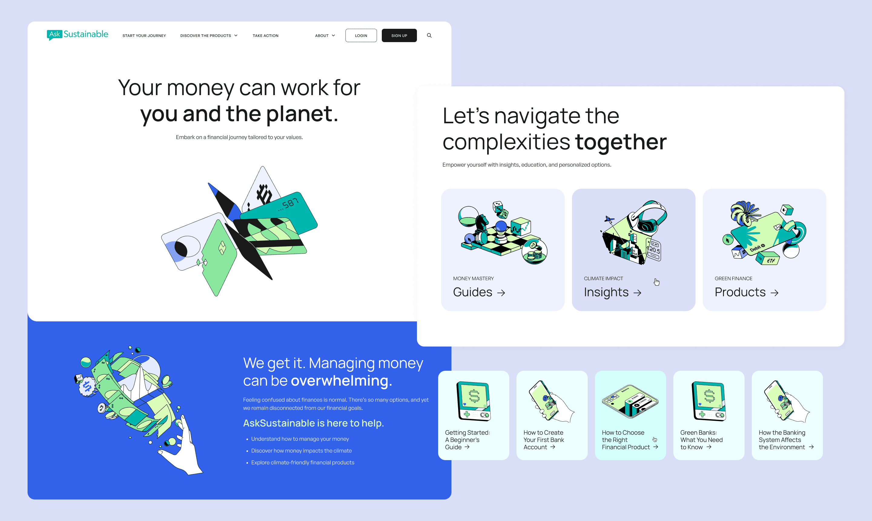 A Web App That Teaches Users About Finance And Sustainability