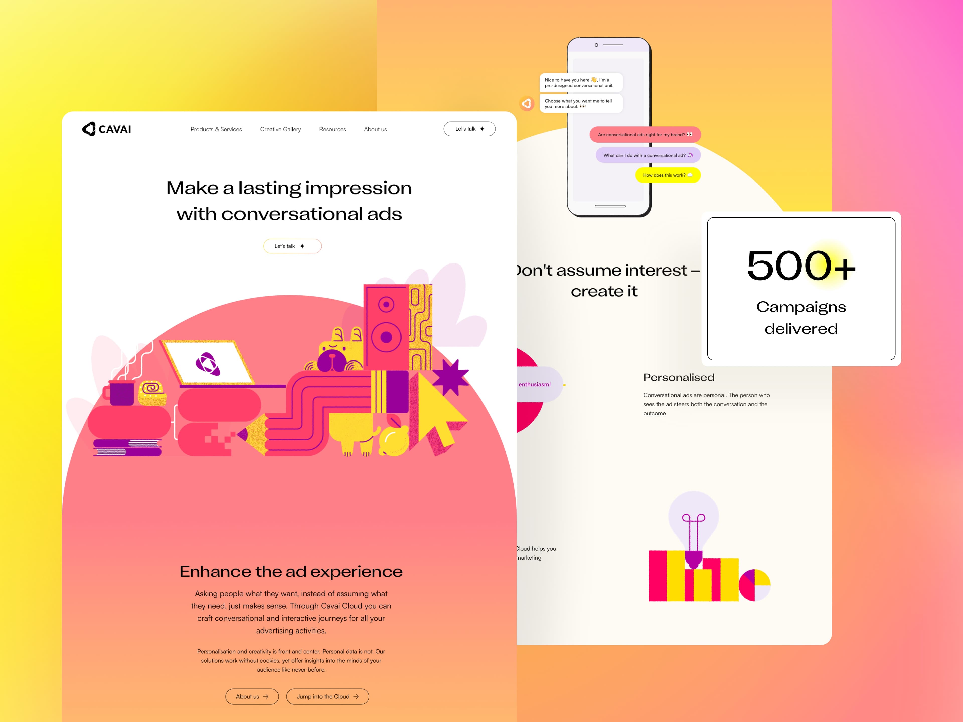 Redesign The Website for a Digital Ad Management Platform
