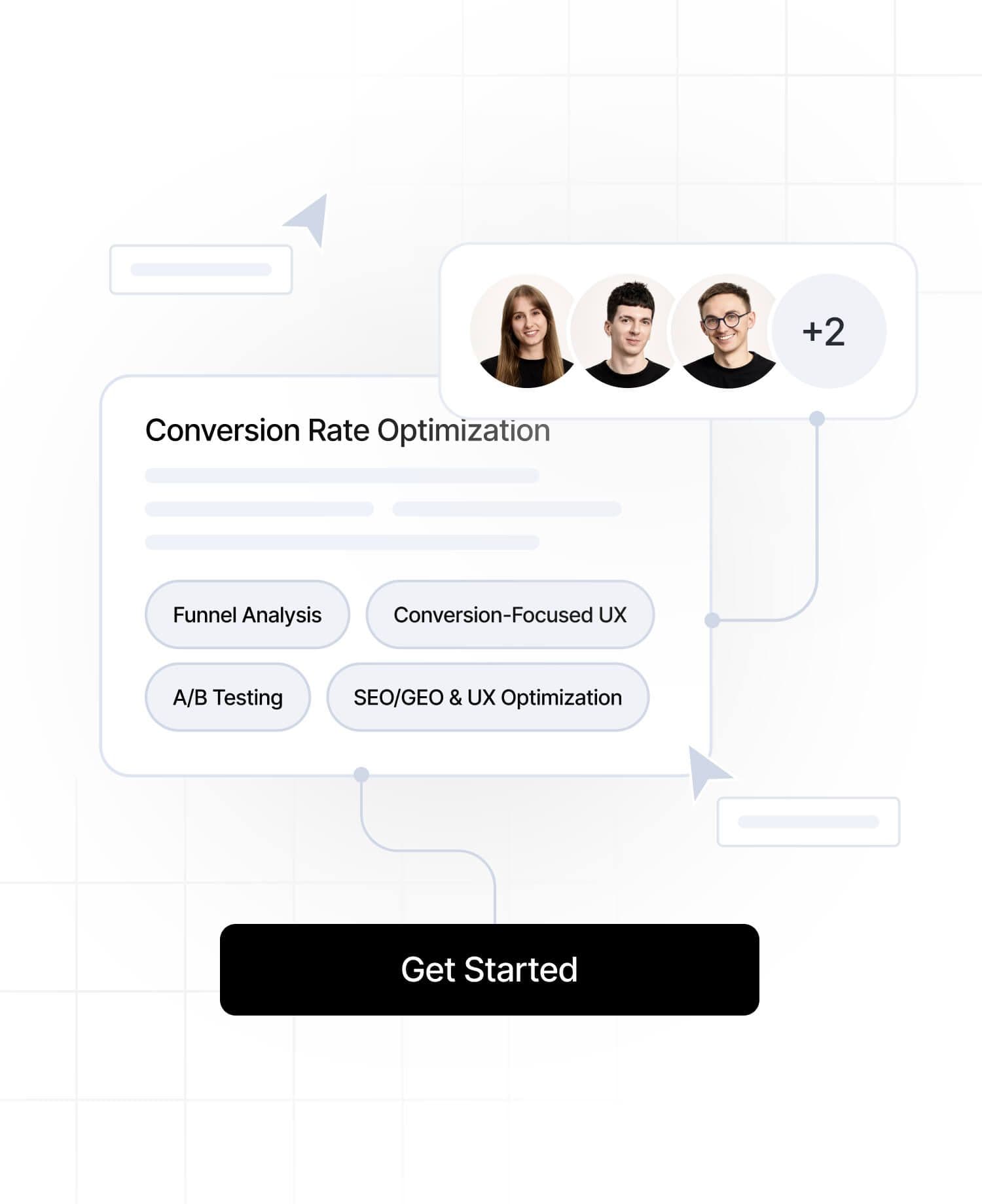 Full-funnel expertise, one team