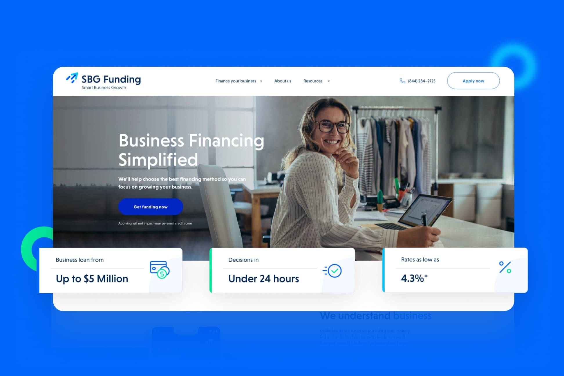 Complete Fintech Brand & Digital Experience for NYC-Based Funding Provider
