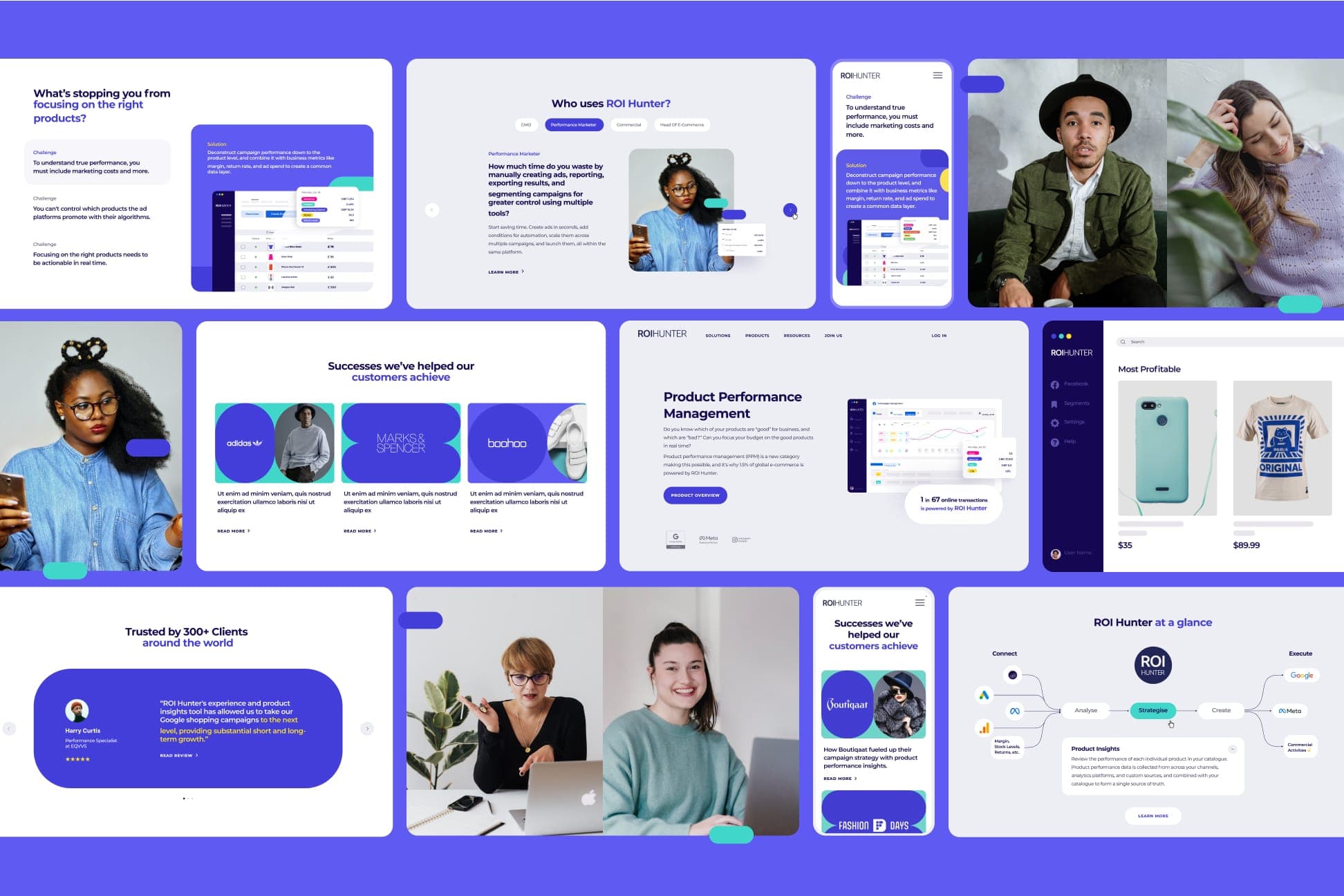 HubSpot Website for a Product Performance Management SaaS Platform