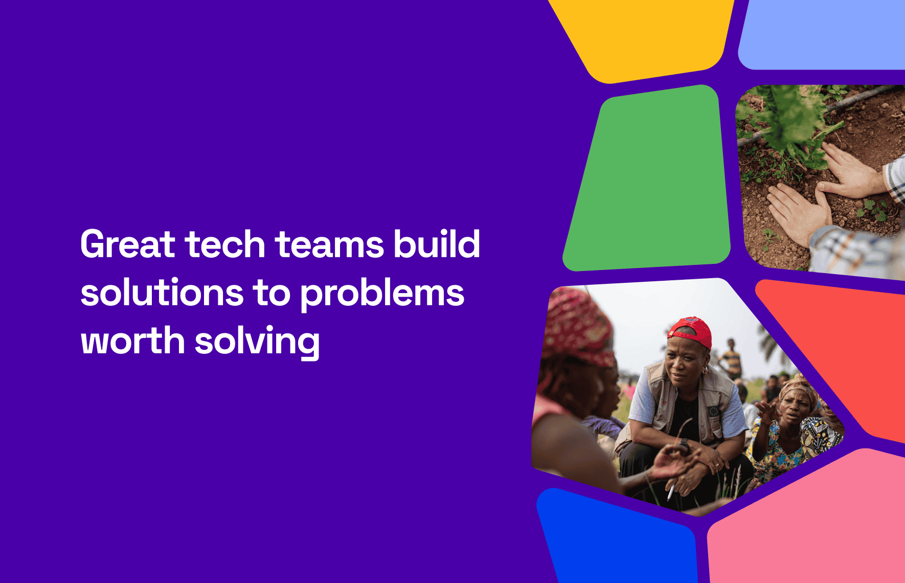 desktop asset for Social Impact Technology industry for Tech to the Rescue