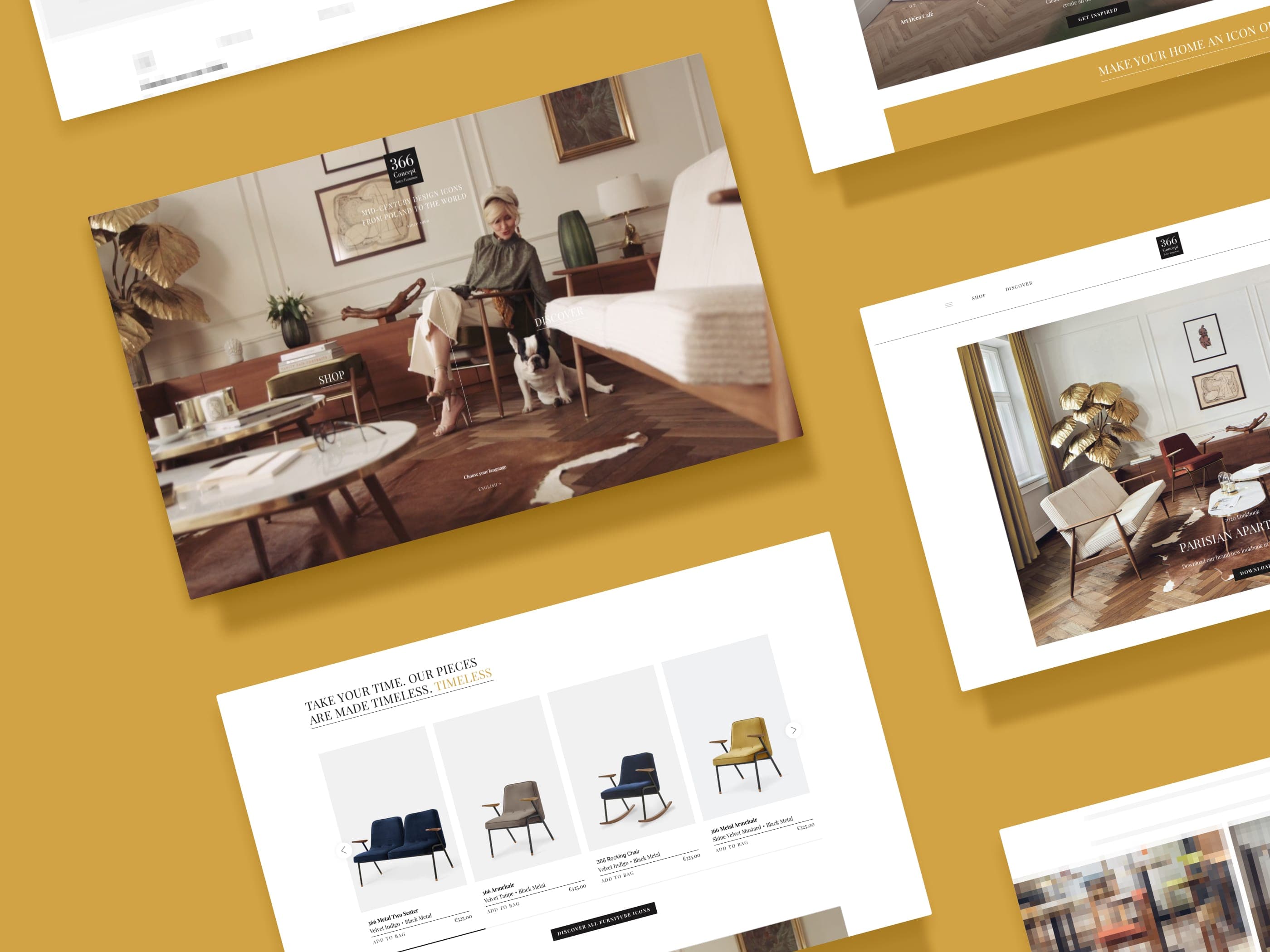 Ecommerce Website for a High-End Furniture Brand