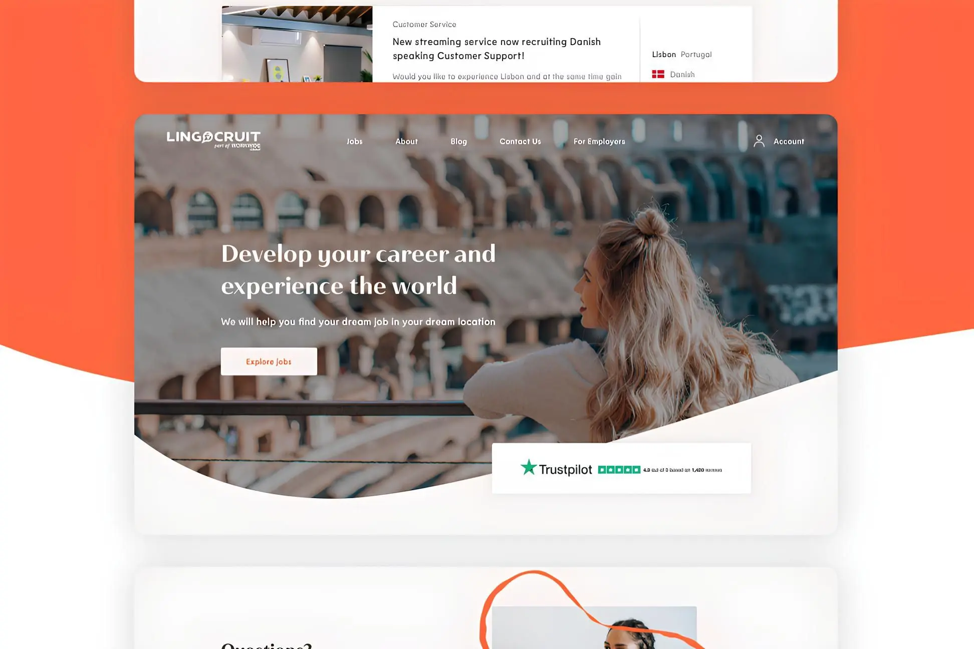 Web App for a Cross-Border Recruitment Platform